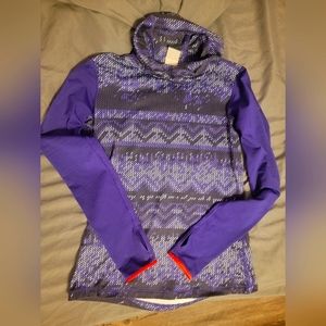 Nike Pro Women’s Purple Hyperwarm Infinity Long Sleeve - Medium